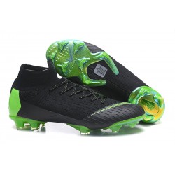 Nike Mercurial Superfly VI Elite FG Nouveau Chaussure Noir Vert