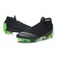 Nike Mercurial Superfly VI Elite FG Nouveau Chaussure Noir Vert