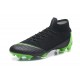 Nike Mercurial Superfly VI Elite FG Nouveau Chaussure Noir Vert