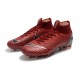 Nike Mercurial Superfly VI Elite FG Nouveau Chaussure Rouge Noir