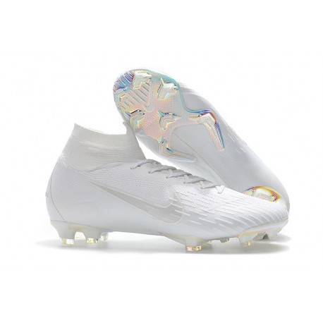Nike Nouvelles Crampon Mercurial Superfly 360 Elite FG Blanc