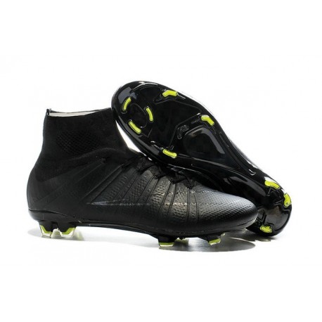 Nouvelle Ronaldo Chaussure Foot Nike Mercurial Superfly FG Tout Noir