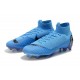 Nike Nouvelles Crampon Mercurial Superfly 360 Elite FG Bleu Noir