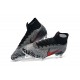 Neymar Nike Nouvelles Crampon Mercurial Superfly 360 Elite FG Noir Blanc Rouge