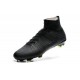 Nouvelle Ronaldo Chaussure Foot Nike Mercurial Superfly FG Tout Noir