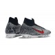 Neymar Nike Nouvelles Crampon Mercurial Superfly 360 Elite FG Noir Blanc Rouge