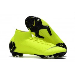 Nike Nouvelles Crampon Mercurial Superfly 360 Elite FG Volt Noir