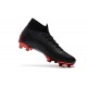 Nike X Jordan Mercurial Superfly 360 Elite FG Noir Rouge