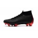 Nike X Jordan Mercurial Superfly 360 Elite FG Noir Rouge