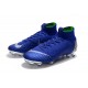 Chaussure Football Nike Mercurial Superfly 6 Elite FG Bleu Argent