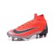 Chaussure Football Nike Mercurial Superfly 6 Elite FG Rouge Noir