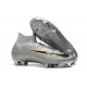 Chaussure Football Nike Mercurial Superfly 6 Elite FG Argent Noir