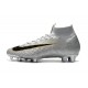 Chaussure Football Nike Mercurial Superfly 6 Elite FG Argent Noir