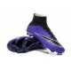 Nike Crampon Moulé Nouveaux Mercurial Superfly Iv FG Violet Noir
