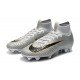 Chaussure Football Nike Mercurial Superfly 6 Elite FG Argent Noir