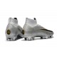 Chaussure Football Nike Mercurial Superfly 6 Elite FG Argent Noir