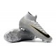 Chaussure Football Nike Mercurial Superfly 6 Elite FG Argent Noir