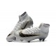 Chaussure Football Nike Mercurial Superfly 6 Elite FG Argent Noir