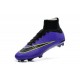 Nike Crampon Moulé Nouveaux Mercurial Superfly Iv FG Violet Noir