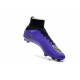Nike Crampon Moulé Nouveaux Mercurial Superfly Iv FG Violet Noir