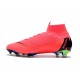 Chaussure Football Nike Mercurial Superfly 6 Elite FG Rose Noir