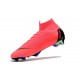 Chaussure Football Nike Mercurial Superfly 6 Elite FG Rose Noir