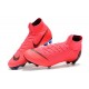 Chaussure Football Nike Mercurial Superfly 6 Elite FG Rose Noir