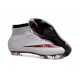 Chausssures Neuf 2015-2016 Nike Mercurial Superfly 4 FG Blanc Rouge
