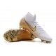 Nike Mercurial Superfly 6 Elite FG Crampon de Foot Blanc Or