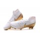 Nike Mercurial Superfly 6 Elite FG Crampon de Foot Blanc Or