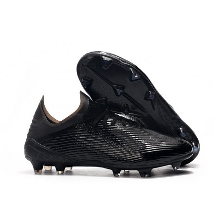 Chaussure de football à crampon adidas X 19.1 FG Tout Noir