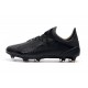 Chaussure de football à crampon adidas X 19.1 FG Tout Noir