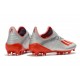 Chaussure de football à crampon adidas X 19.1 FG Argent Rouge