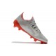 Chaussure de football à crampon adidas X 19.1 FG Argent Rouge