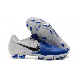 Nike Phantom Venom Elite FG Neuf Crampons Bleu Blanc