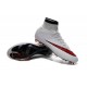 Chausssures Neuf 2015-2016 Nike Mercurial Superfly 4 FG Blanc Rouge