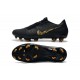 Nike Phantom Venom Elite FG Neuf Crampons Noir Or