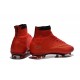 Chaussure Crampons Moulés Nike Mercurial Superfly Iv FG CR7 Rouge Or