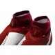 Chaussures Nike Phantom Vision Elite Dynamic Fit FG Rouge Argent