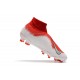 Nike Phantom VSN Elite DF FG Crampons Rouge Blanc Argent