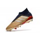 Chaussures de Foot adidas Predator 19+ FG Or Argent Rouge
