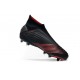 Chaussures de Foot adidas Predator 19+ FG Noir Rouge