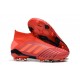 Chaussures de Foot adidas Predator 19+ FG Rouge