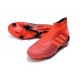 Chaussures de Foot adidas Predator 19+ FG Rouge