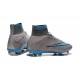 Chausssures Neuf 2015-2016 Nike Mercurial Superfly 4 FG Gris Bleu