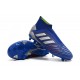 Chaussures de Foot adidas Predator 19+ FG Bleu Argent