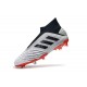 Chaussures de Foot adidas Predator 19+ FG Argent Noir Rouge