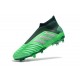 Chaussures de Foot adidas Predator 19+ FG Vert Argent