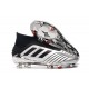 Chaussures de Foot adidas Predator 19+ FG Argent Noir