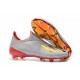 Crampons de Foot Nouvelles adidas X 19+ FG - Argent Rouge